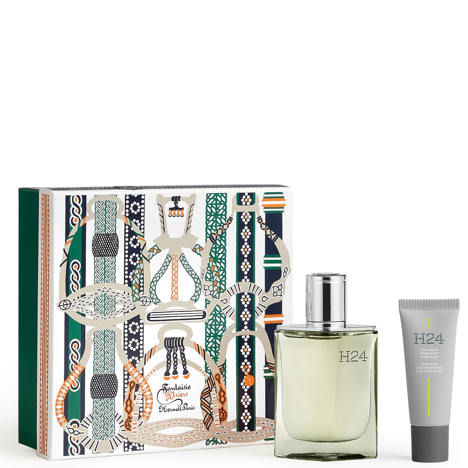 Hermes H24 EDP Energizing Face Moisturizer Set for Men | My Perfume Shop