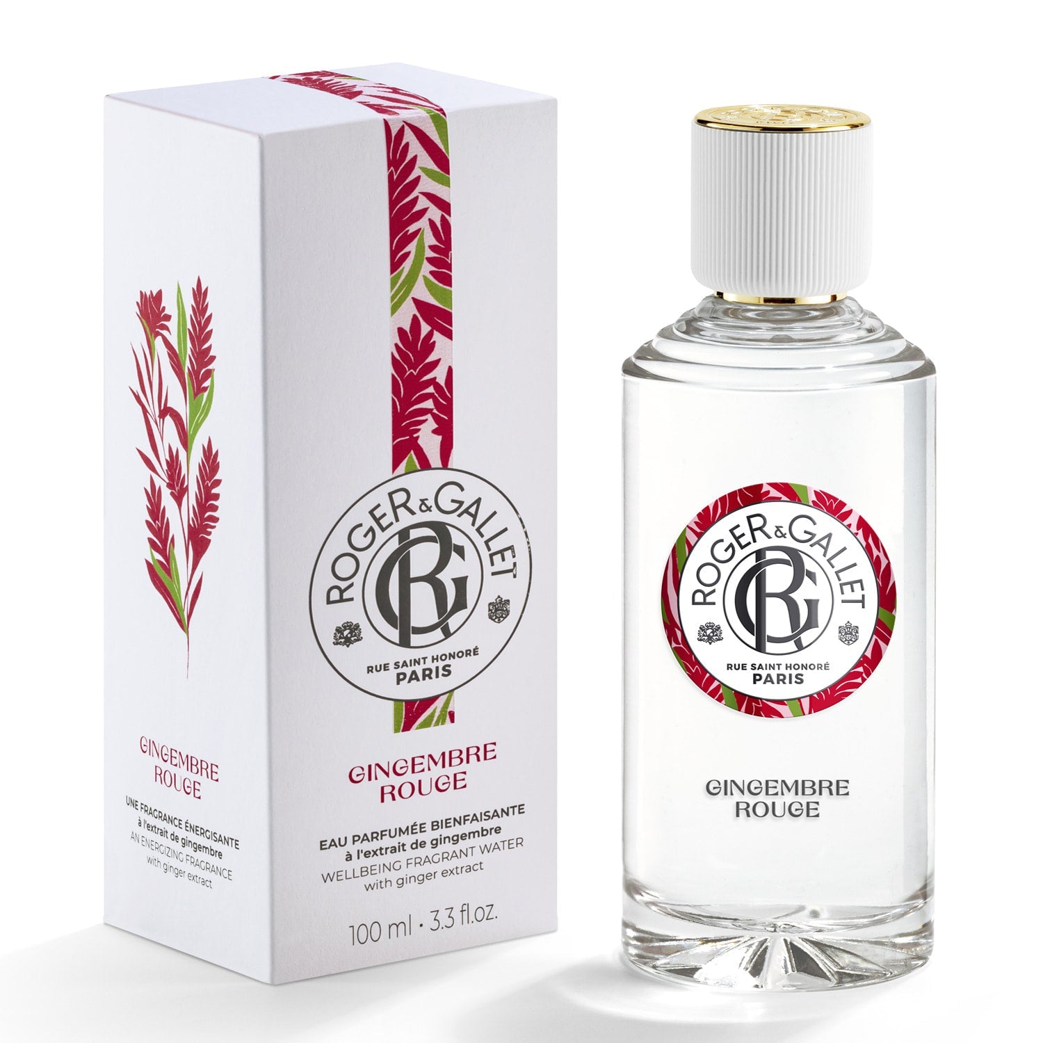 Roger & Gallet Gingembre Rouge Eau Parfumee | My Perfume Shop