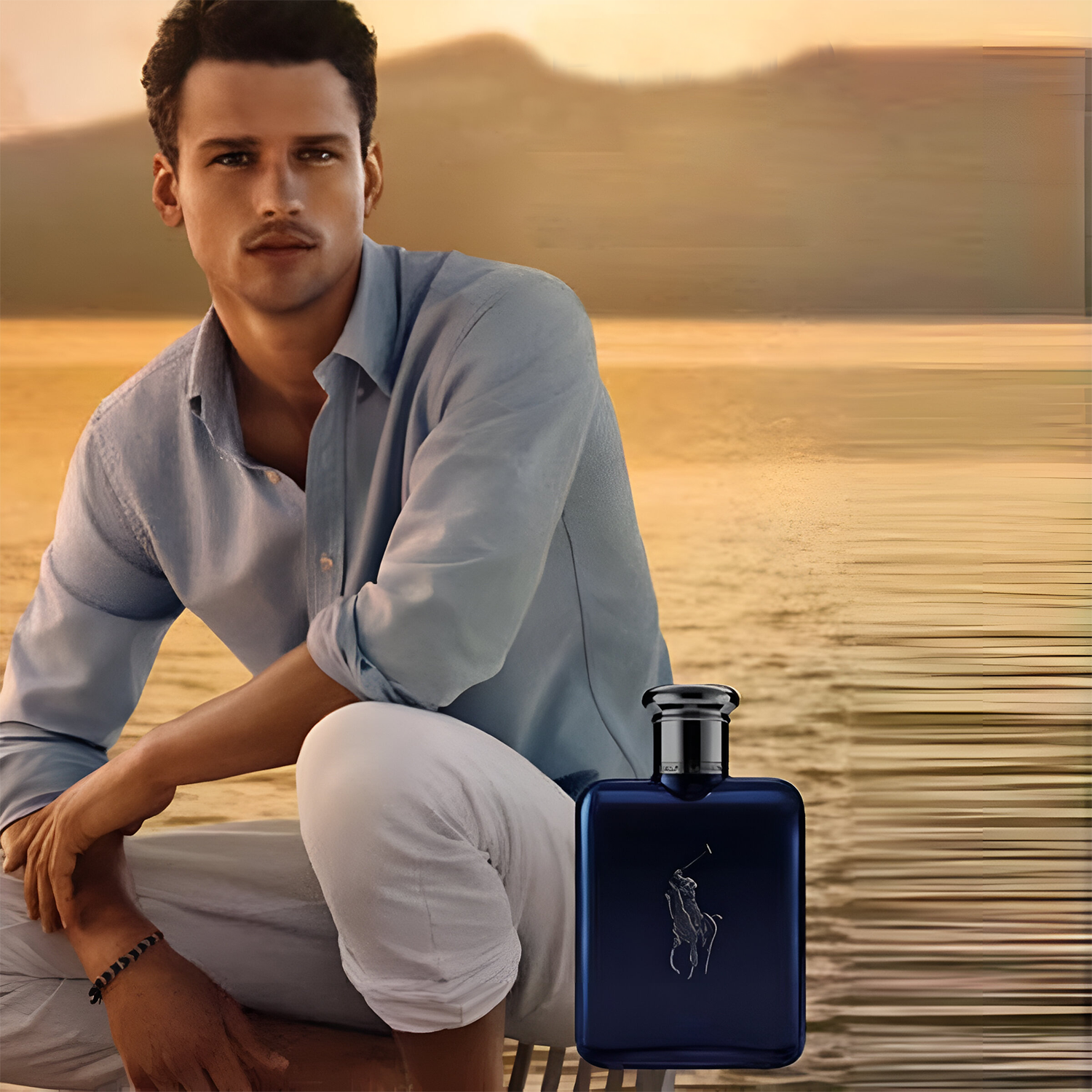 Ralph Lauren Polo Blue Parfum For Men Gift Set