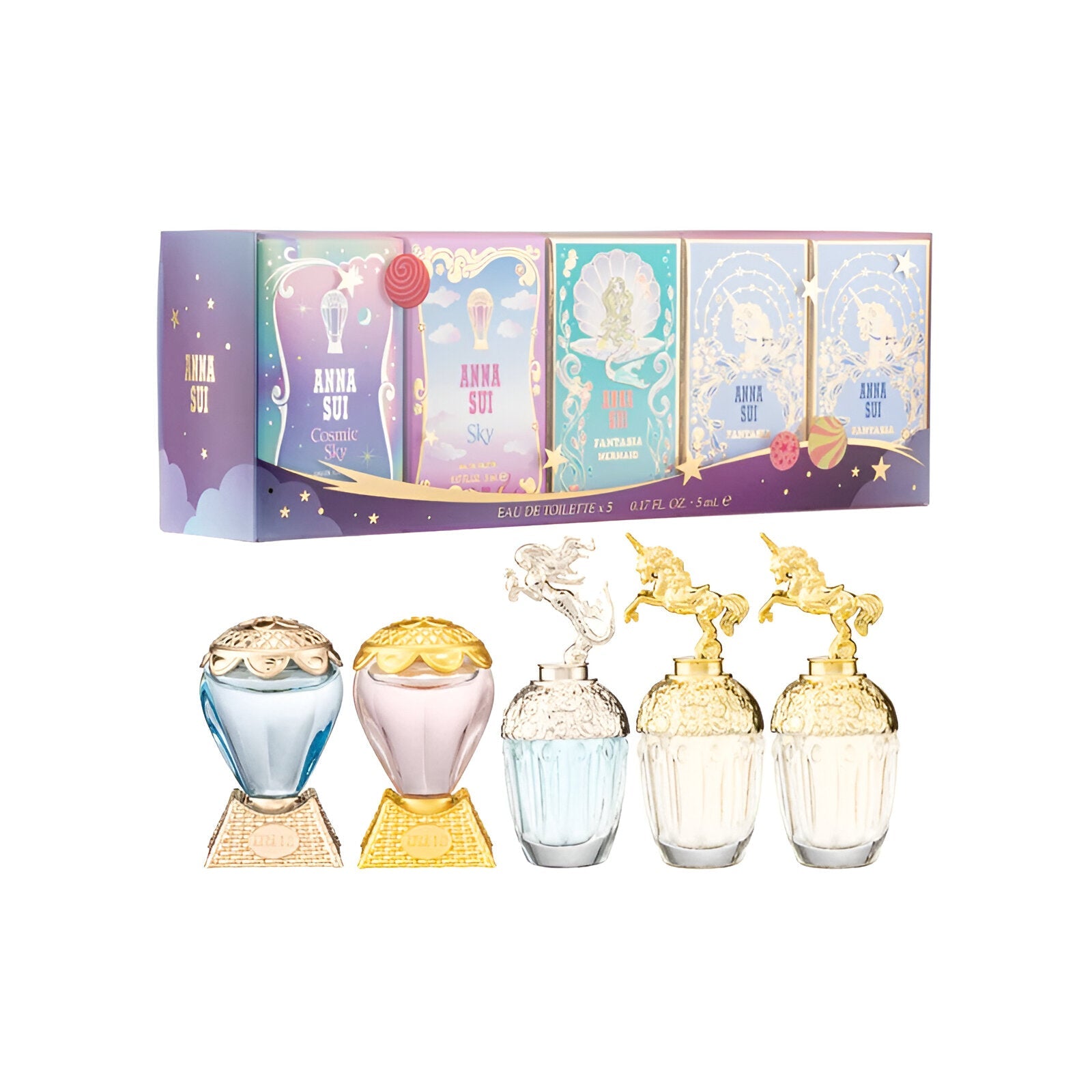 Anna Sui Cosmic Sky & Fantasia Mini EDT Set for Women | My Perfume Shop