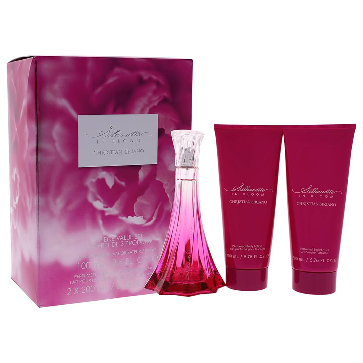 Christian Siriano Silhouette In Bloom EDP Body Lotion Set for Women