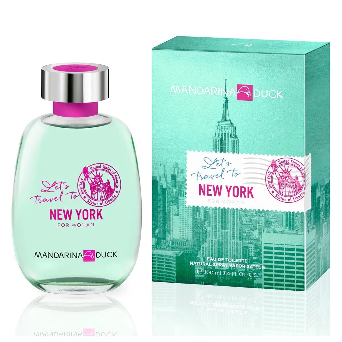 Mandarina Duck Let's Travel To New York For Woman EDT | My Perfume Shop
