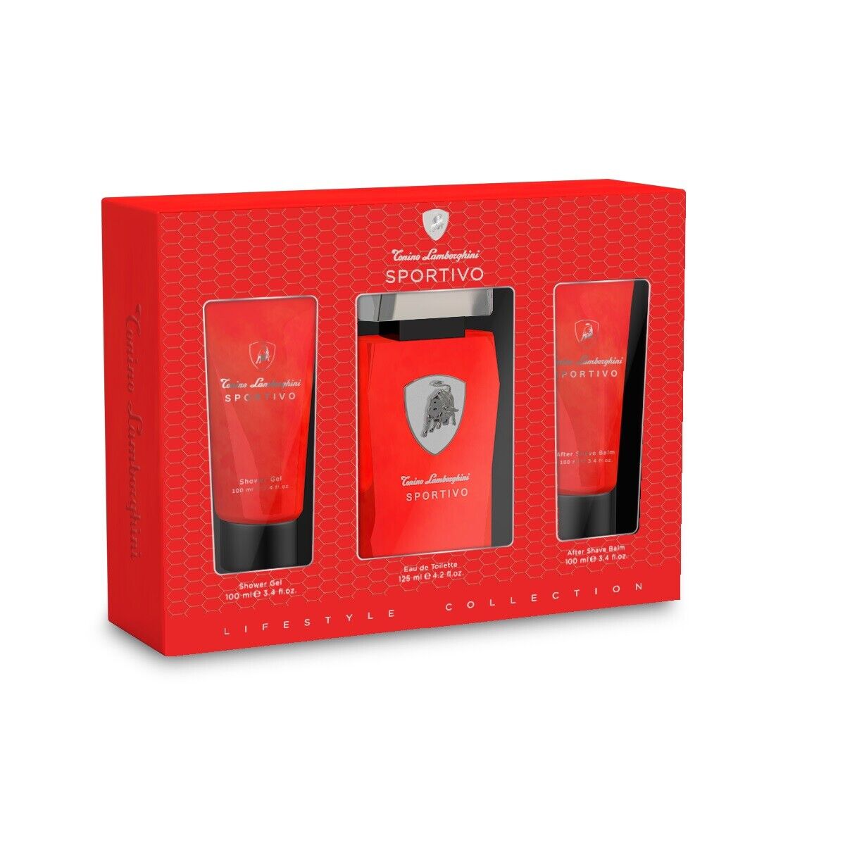 Tonino Lamborghini Sportivo Grooming Set EDT for Men | My Perfume Shop